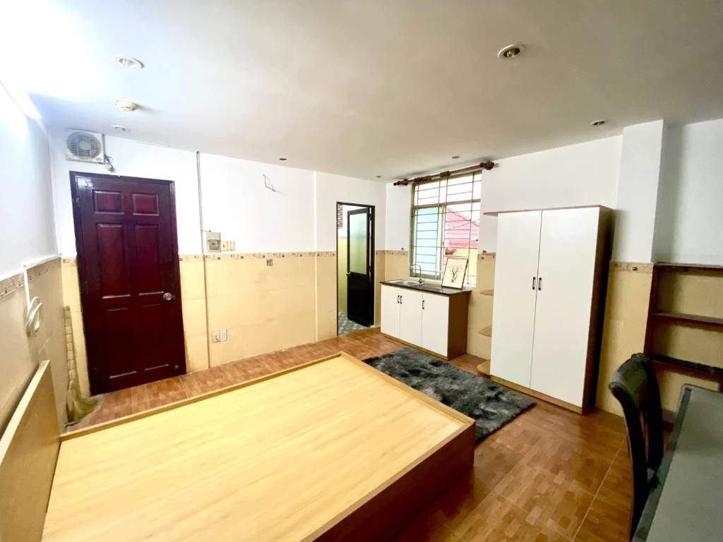 Cho thuê căn hộ dịch vụ cao cấp Bình Thạnh, 25m², full nội thất, máy giặt riêng, gần Ngã Tư Hàng Xanh